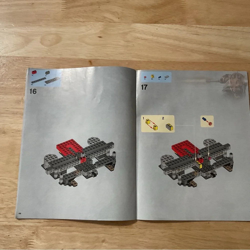 Lego 9526 Star Wars Palpatine's Arrest Instruction Manual Booklet Only No Bricks